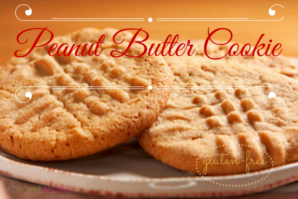 Gluten Free Peanut Butter Cookies - At Home Moms