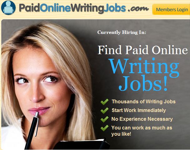 Paid writing jobs